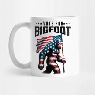 Vote For Bigfoot 2024 Mug